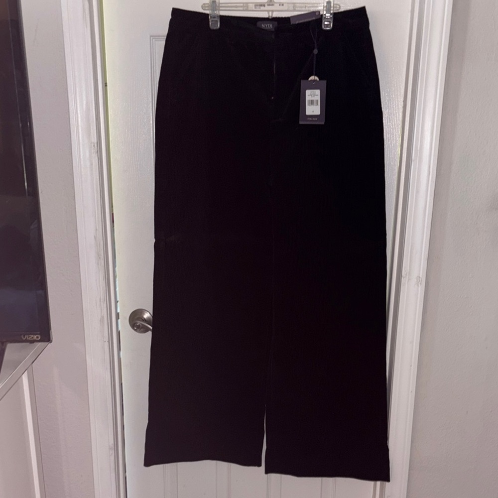 NYDJ Black Wide Leg Pants